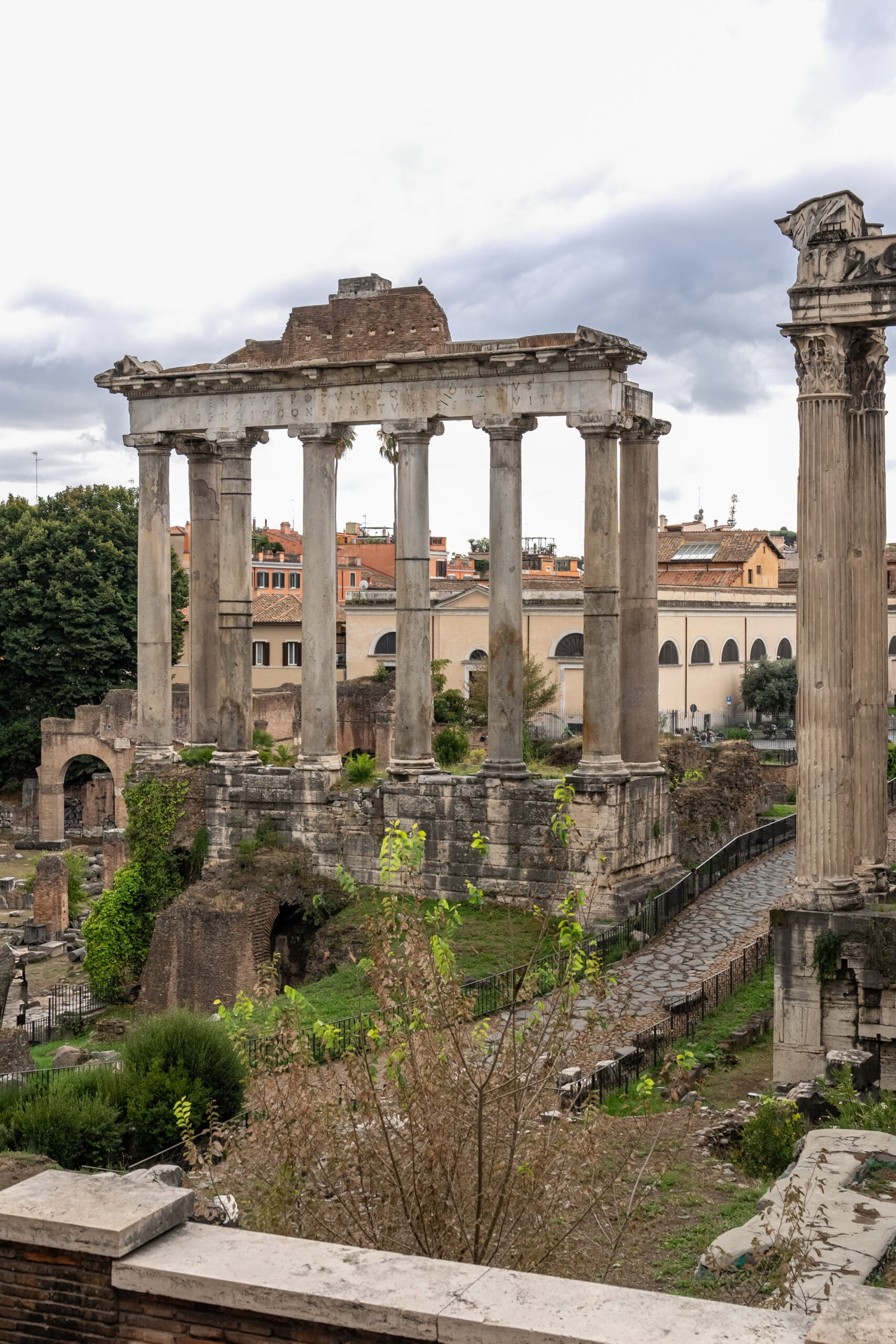 Ruins of the Roman Forum at Palatine Hill