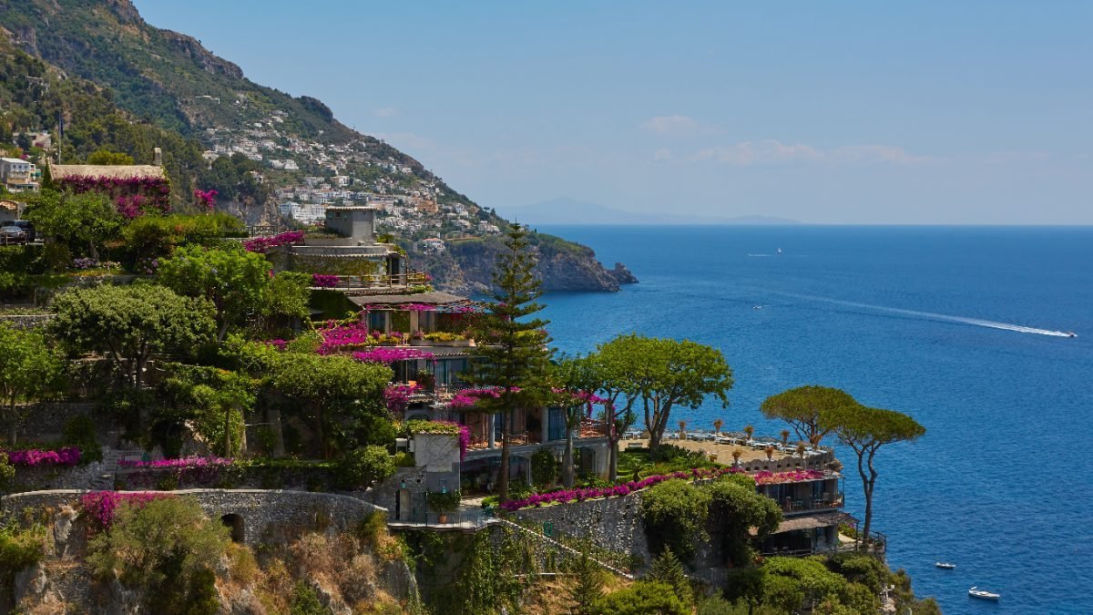 Beautiful view of the Amalfi Coast