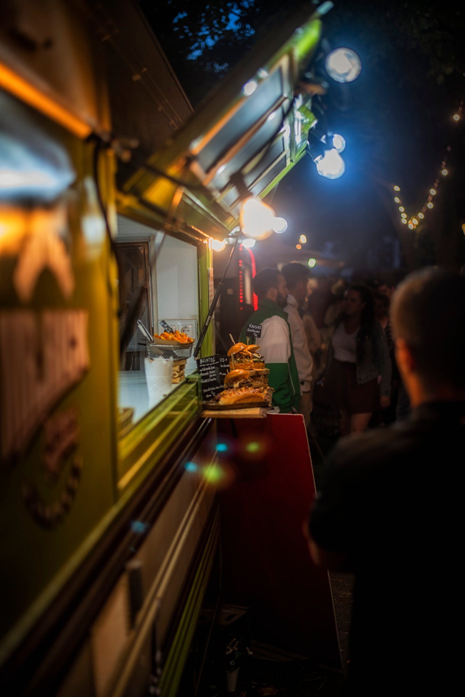 Austin food truck on the street