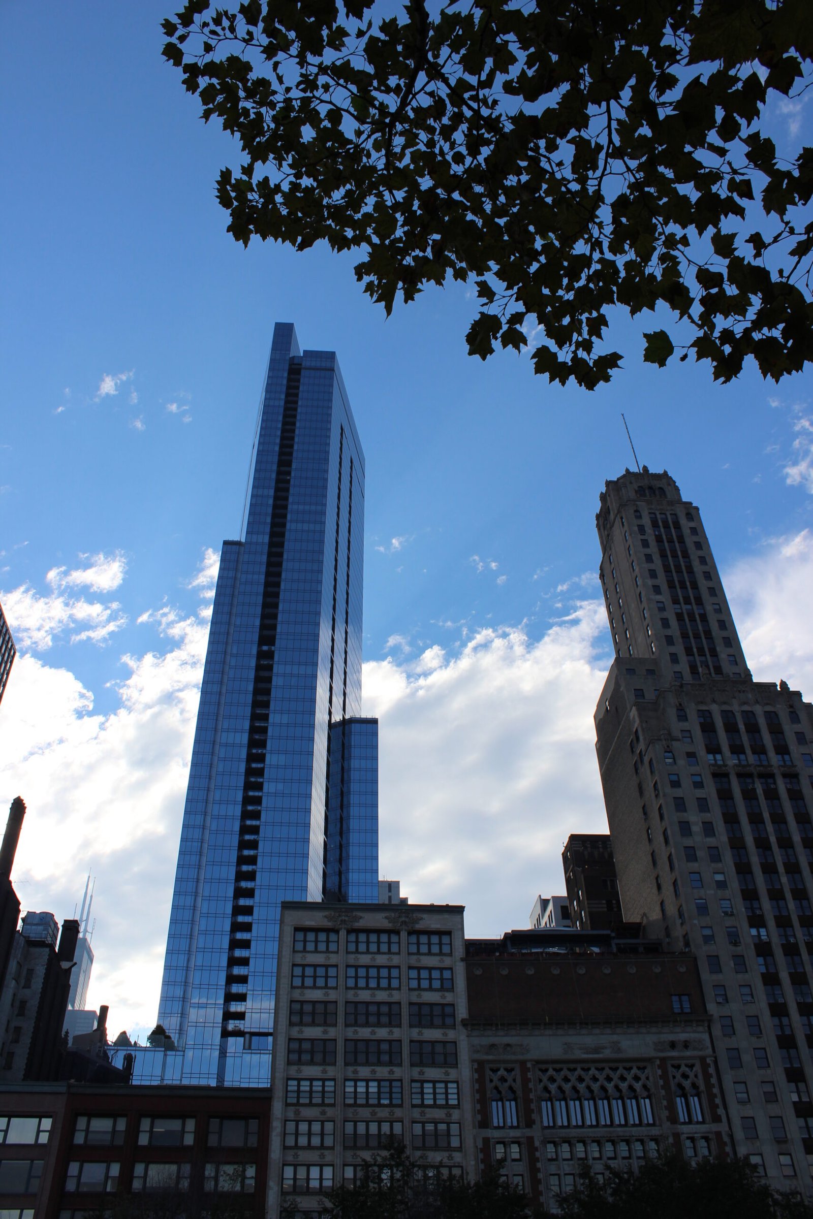 Cloud Gate, the Bean, in Millennium Park Chicago