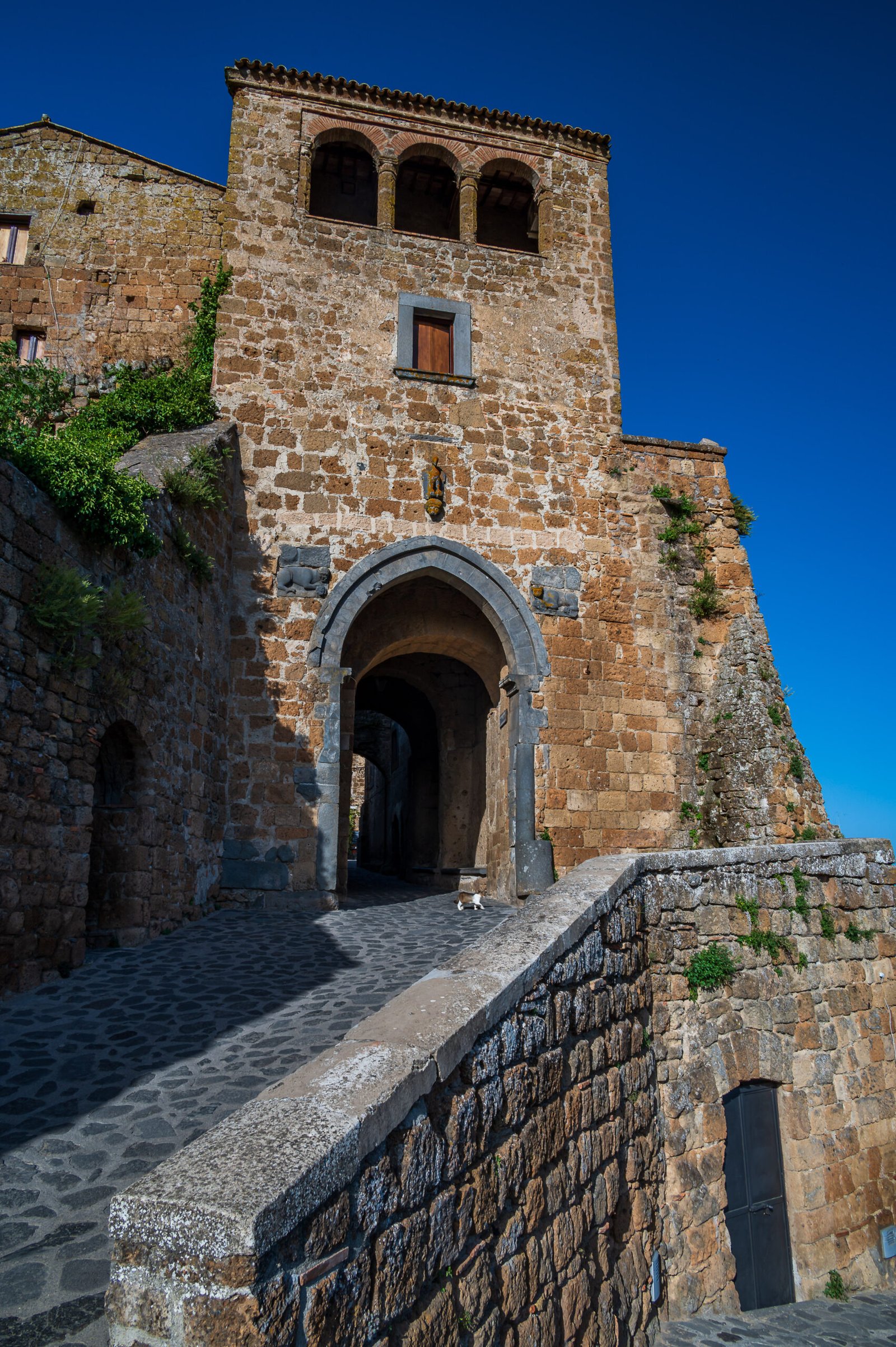 The ancient village of Civita di Bagnoregio, known as the dying city, Italy