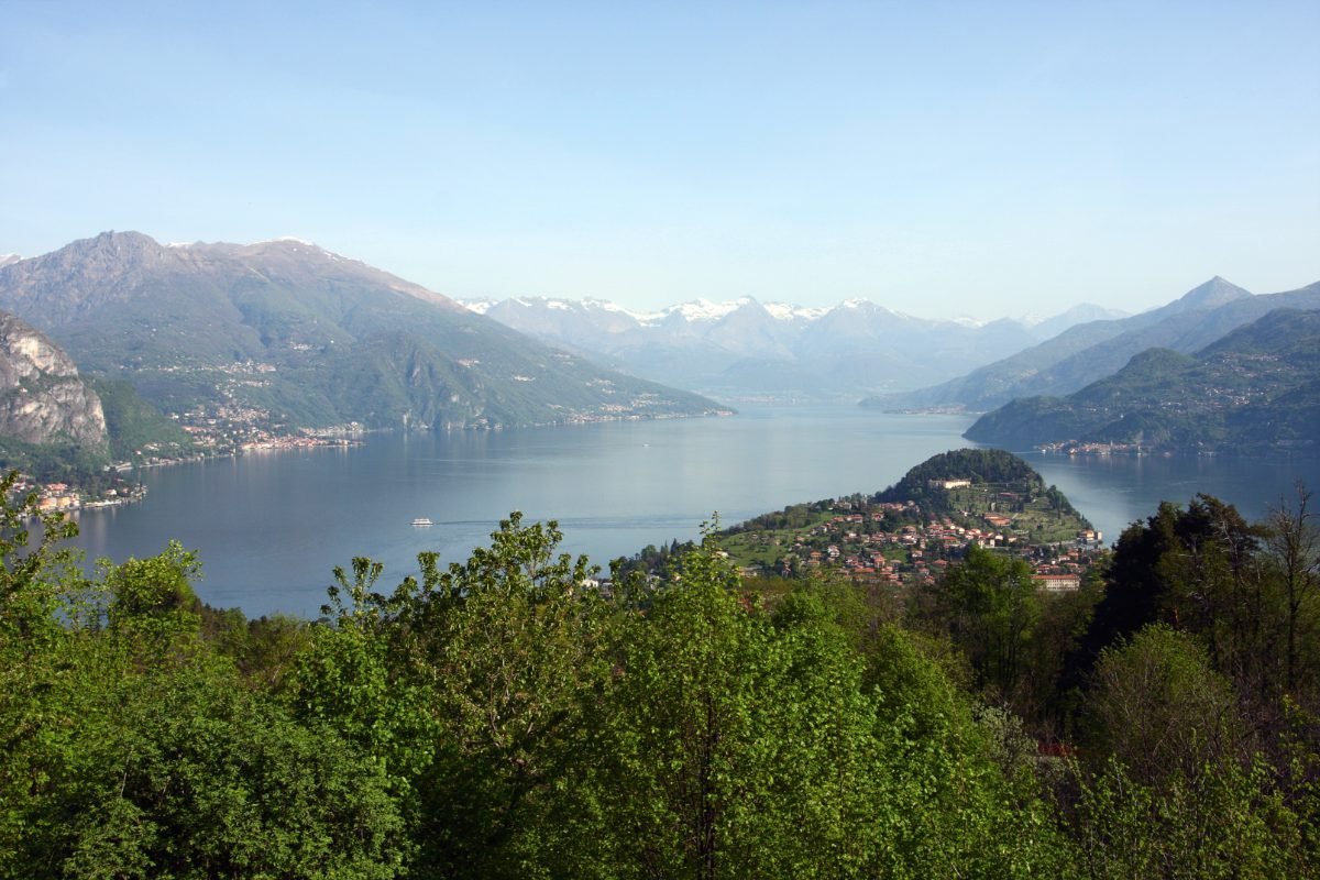 Panorama of Bellagio on Lake Como