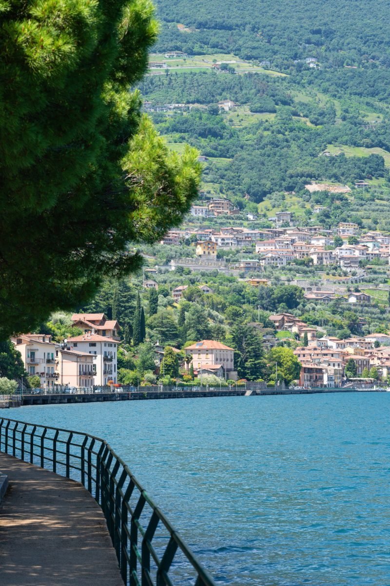 Lakeside promenade on Lake Como