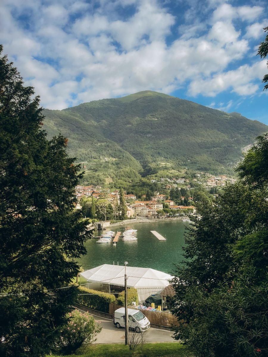 Yacht club on Lake Como