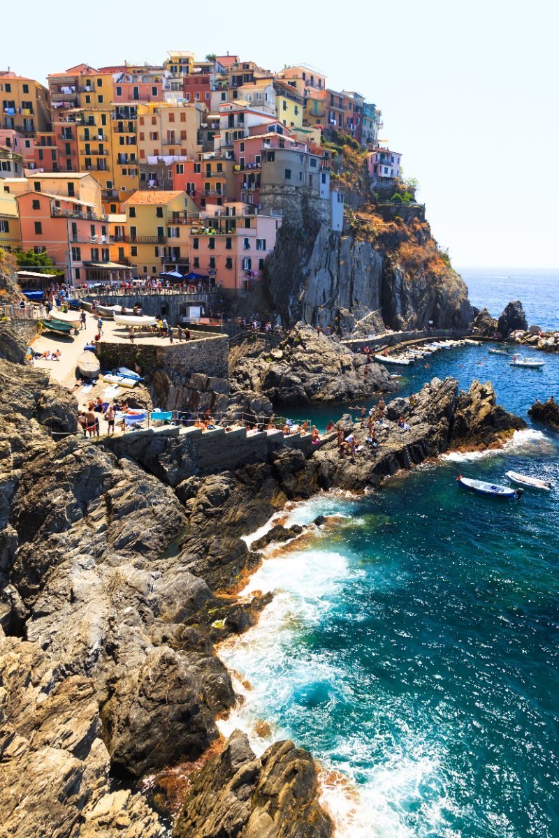 Colorful houses of Manarola, Cinque Terre