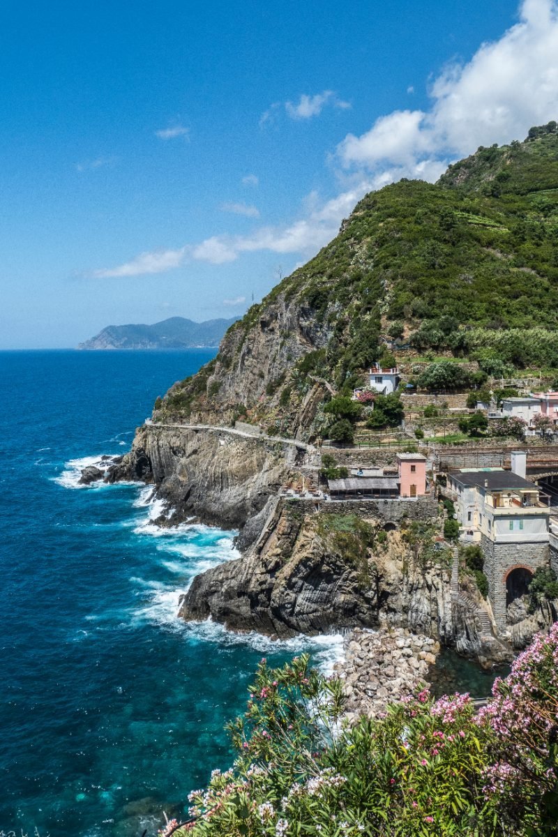 The coastal trail between Riomaggiore and Manarola, Cinque Terre
