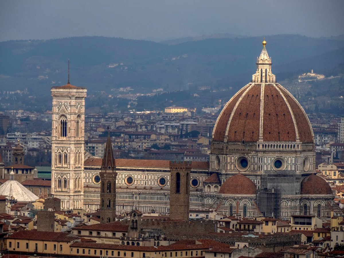 Florence dome viewed from San Miniato