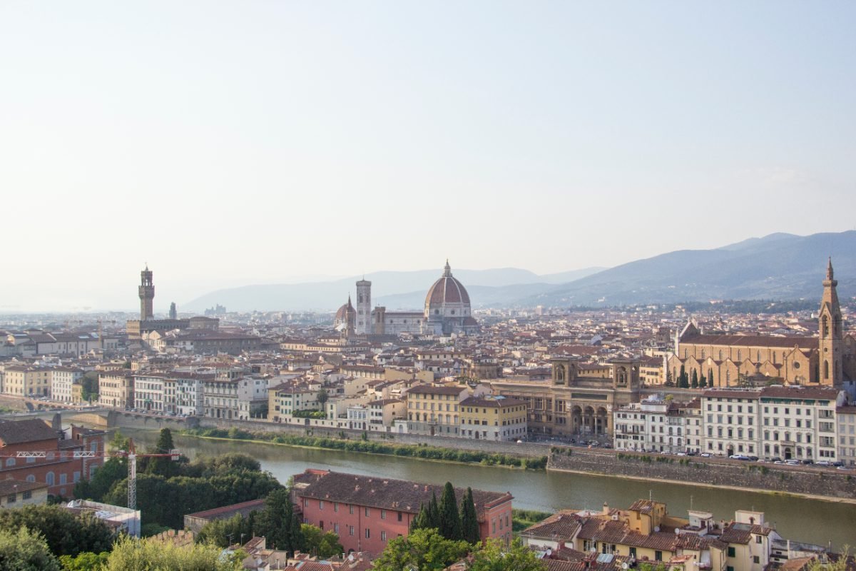 Santa Maria del Fiore and Giotto's bell tower, Florence