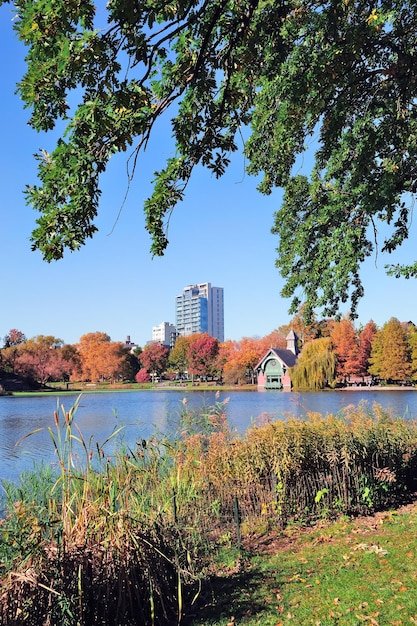 Central Park in autumn, Manhattan New York City
