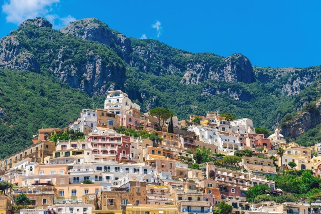 Breathtaking view of Positano on the Amalfi Coast