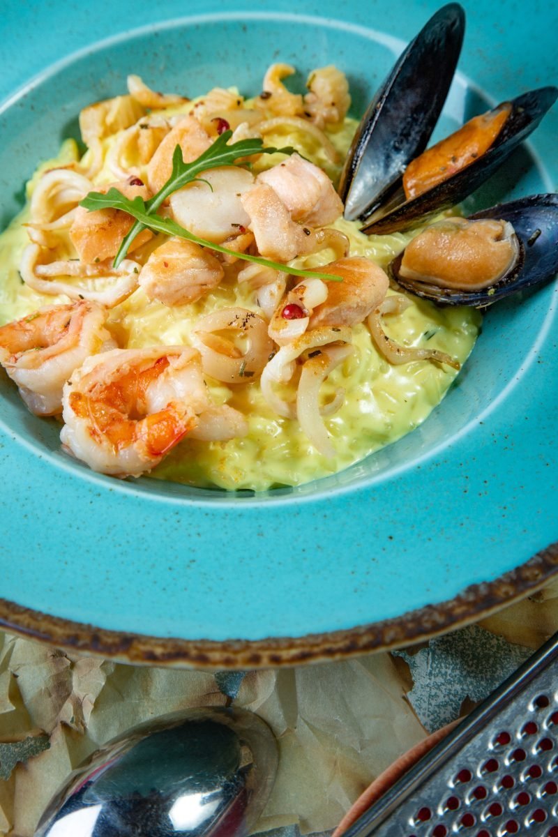 Mixed seafood platter