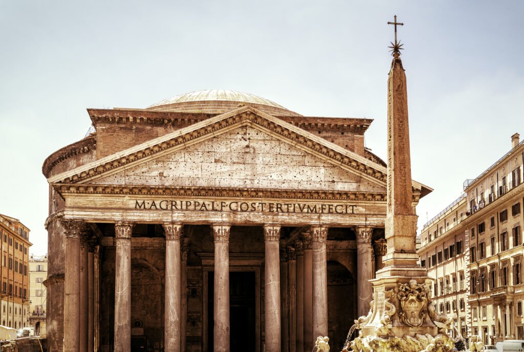 The Pantheon in Rome, Italy
