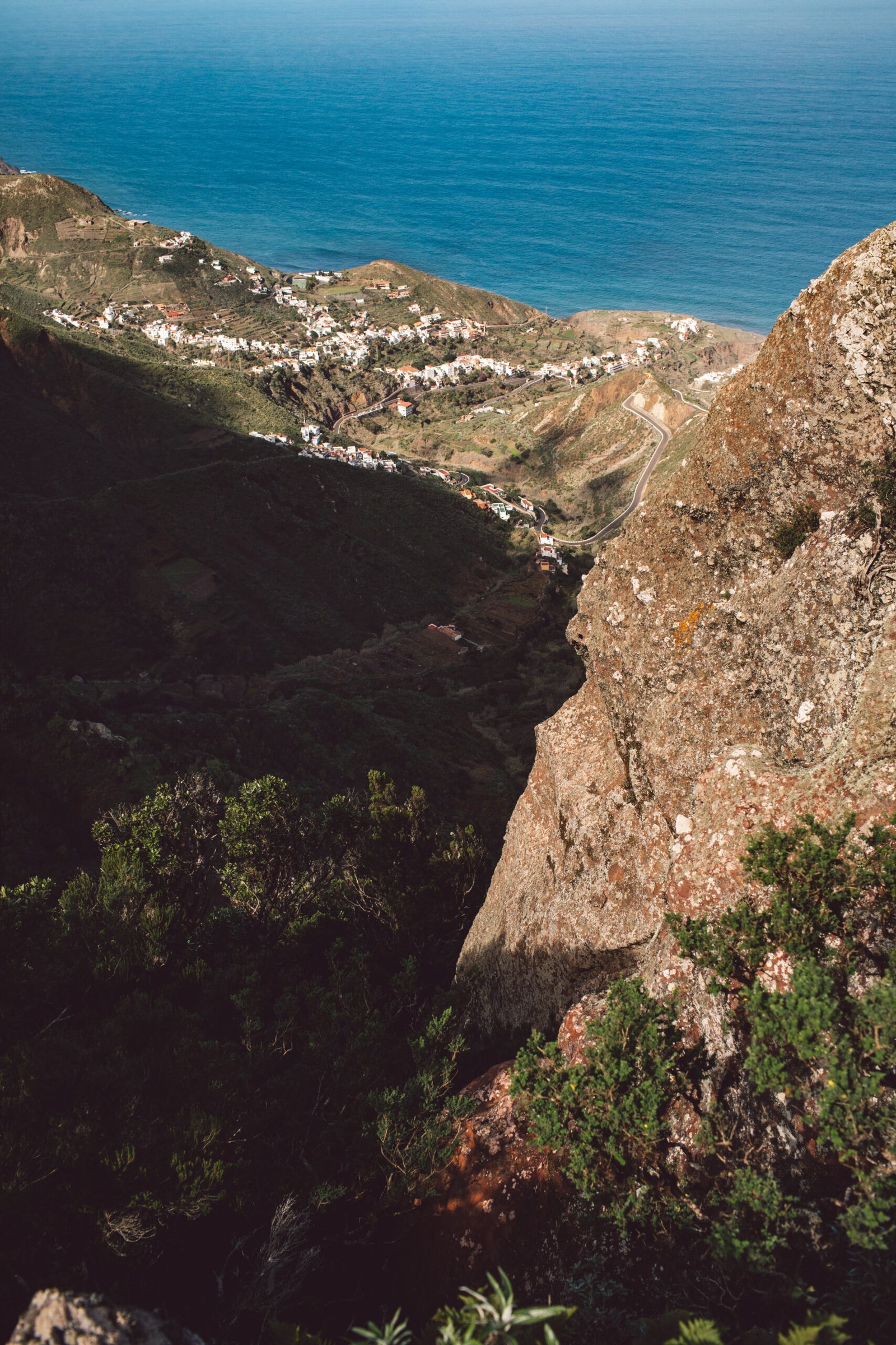Scenic view of the sea along the Sicilian coast near Syracuse and Ortigia