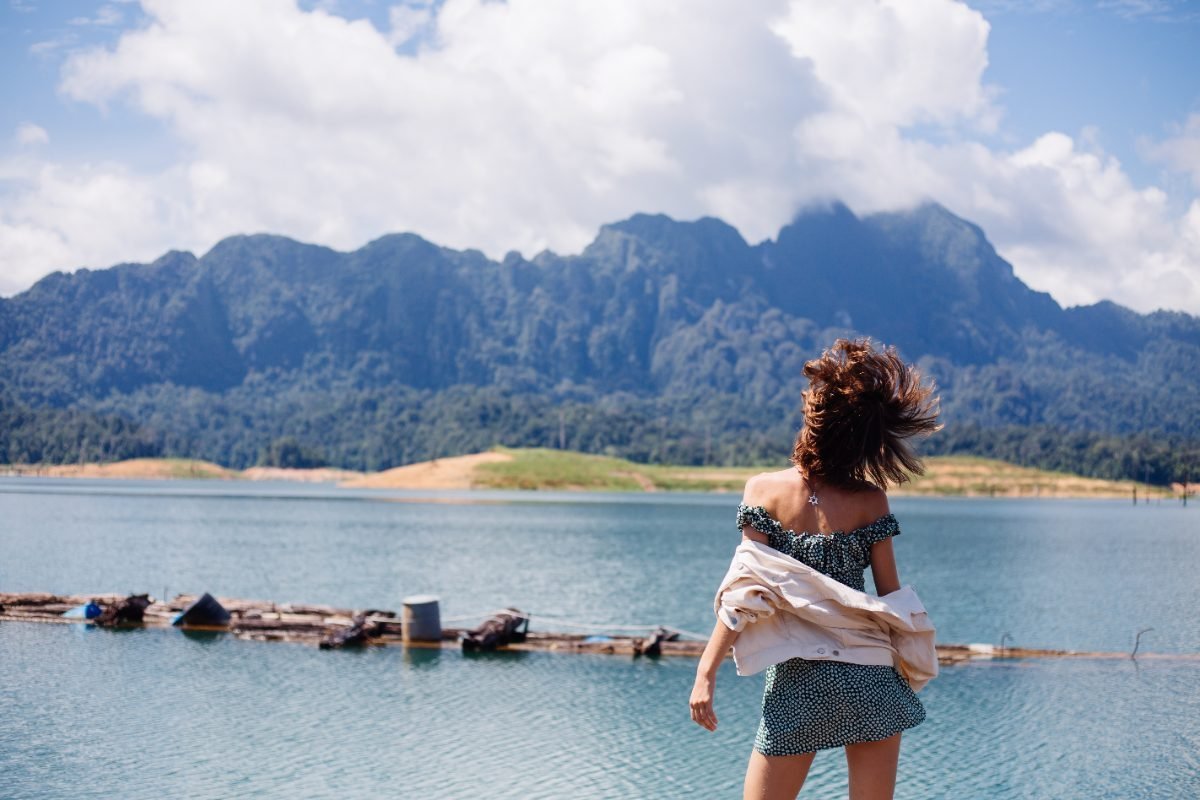 A solo traveler in Thailand