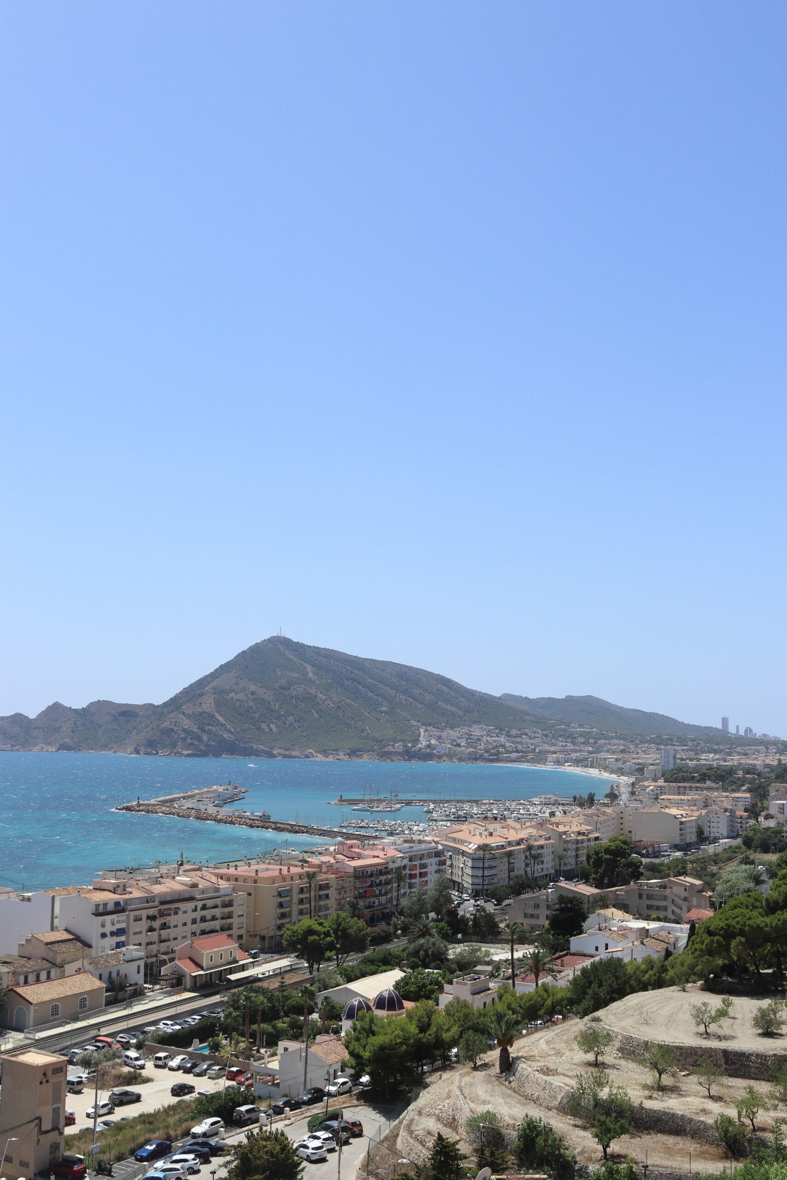 Old town of Altea on the Costa Blanca in Spain