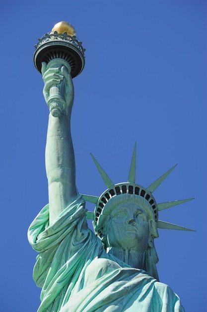 Statue of Liberty closeup, New York City