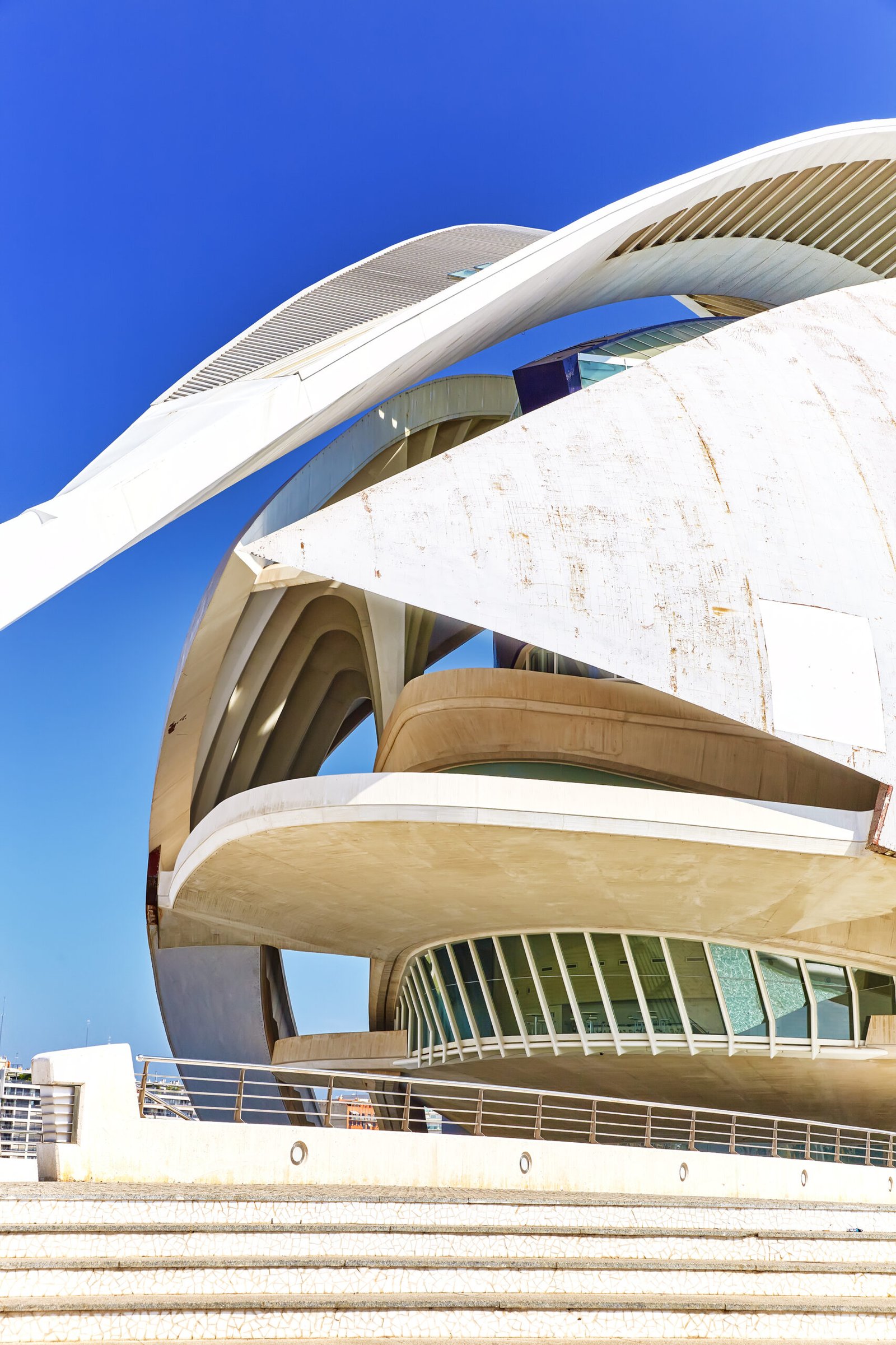 The Palace of Arts at the City of Arts and Sciences in Valencia, Spain