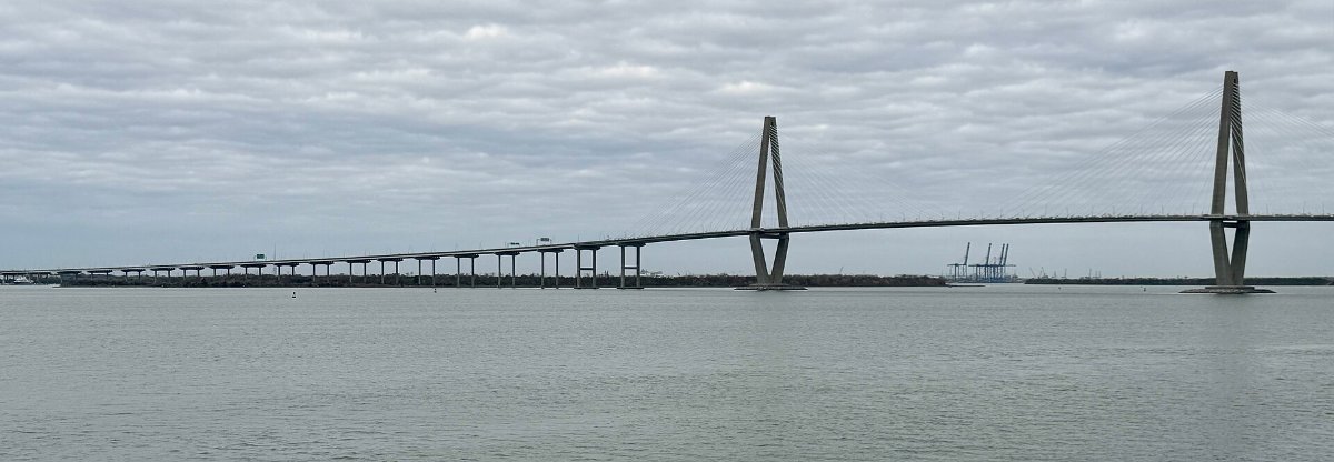 The Arthur Ravenel Jr. Bridge over the Cooper River in Charleston