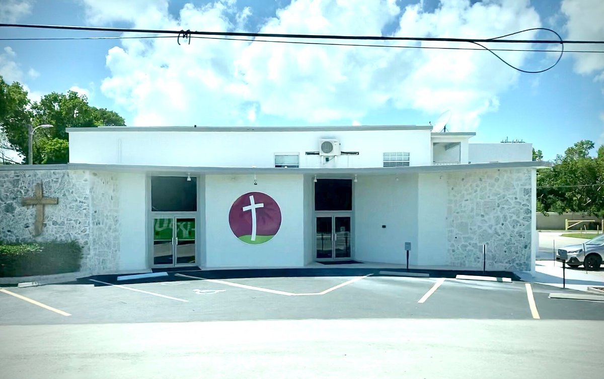 The Island Community Church at Islamorada in the middle Keys
