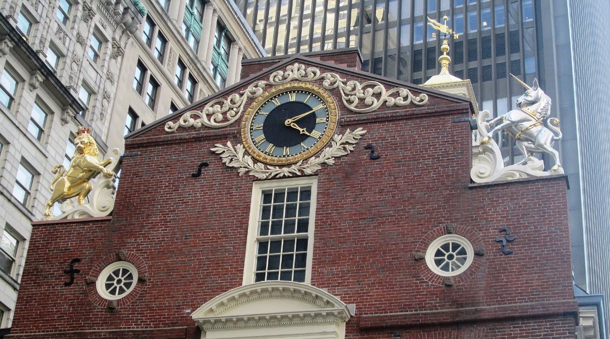 The Old State House, a stop on Boston's Freedom Trail