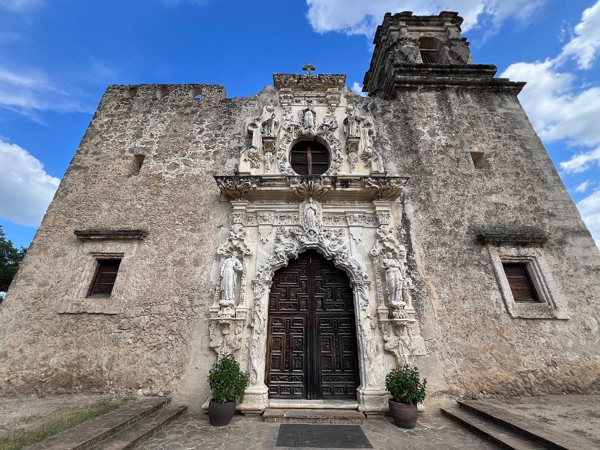 The entrance to Mission San Jose, part of the UNESCO site
