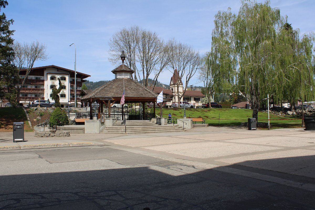 The Bavarian-style village of Leavenworth in Washington state