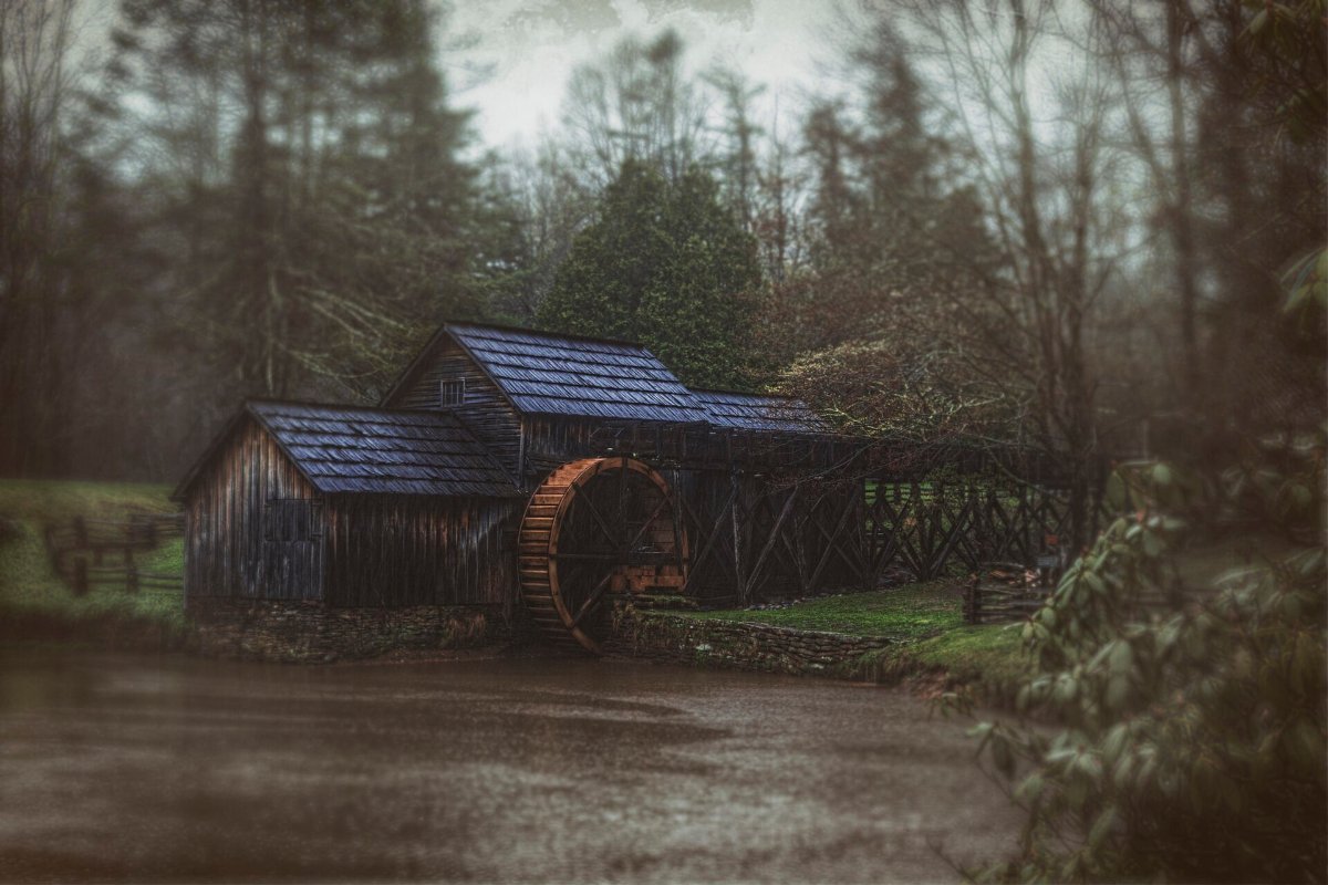 Mabry Mill, the most photographed stop on the Blue Ridge Parkway