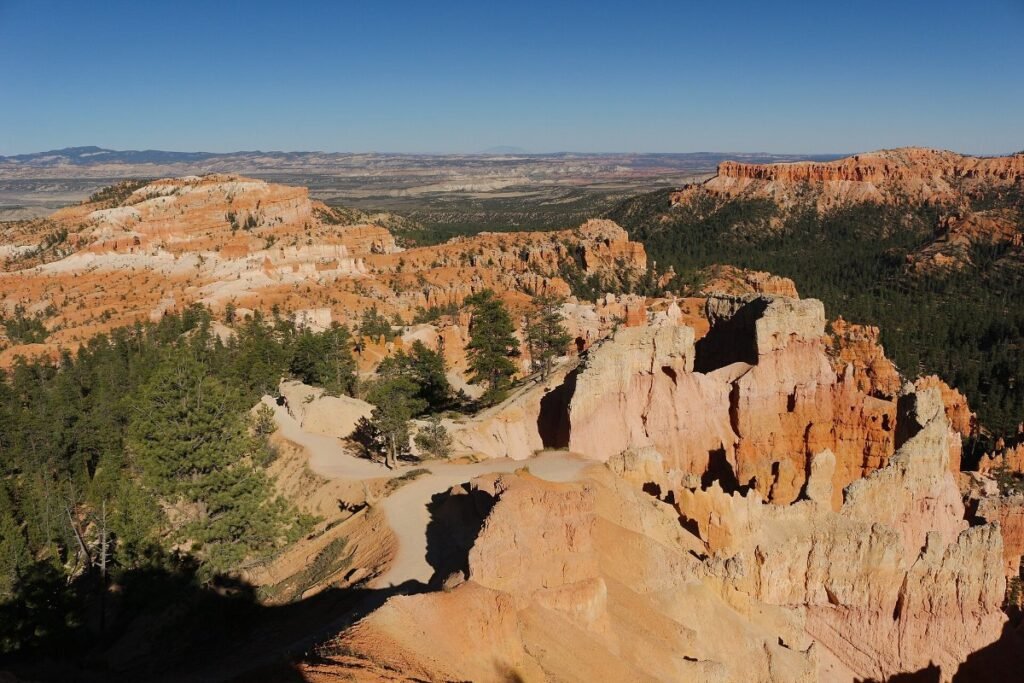 The hoodoos of the Bryce Amphitheater in Bryce Canyon National Park, Utah