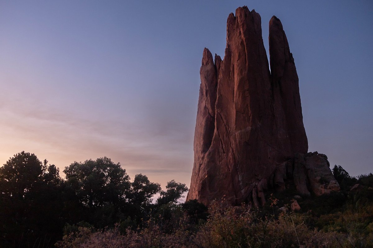 Garden of the Gods outside Colorado Springs