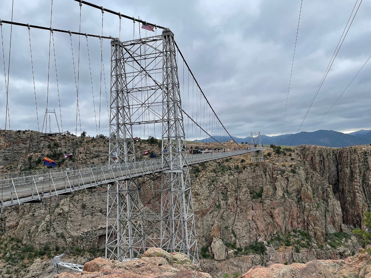 The Royal Gorge Bridge in Colorado