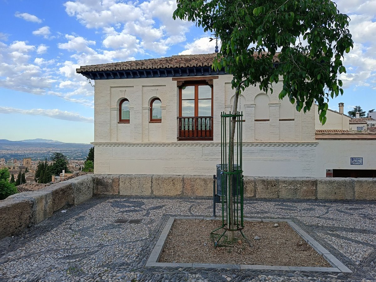 A street in the Albaicin quarter of Granada