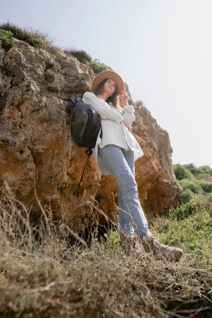 A traveller out on her own