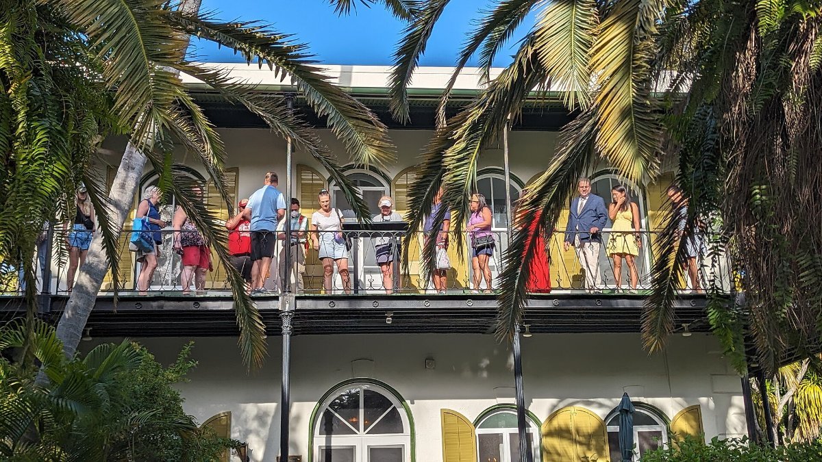 Hemingway's house in Key West