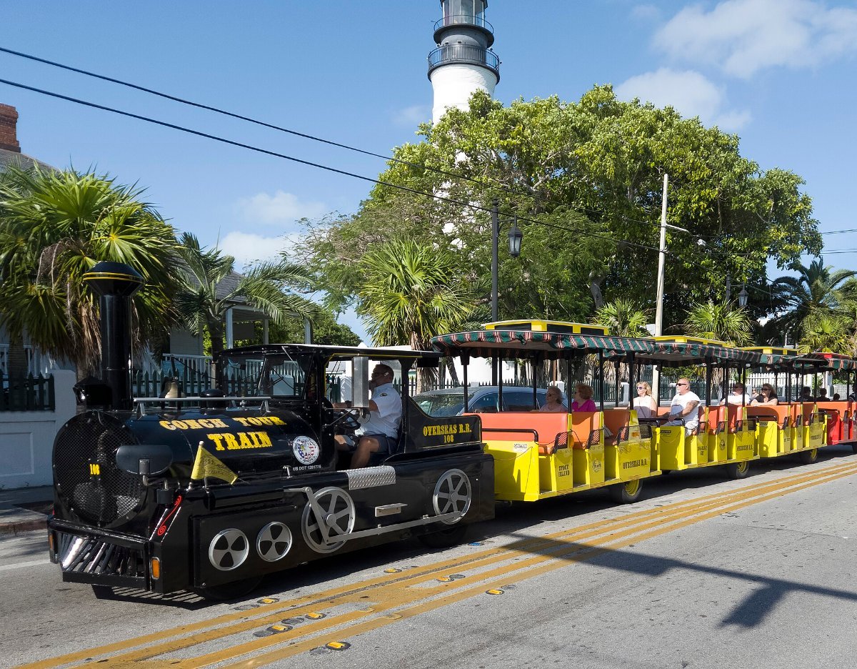 The old lighthouse in Key West