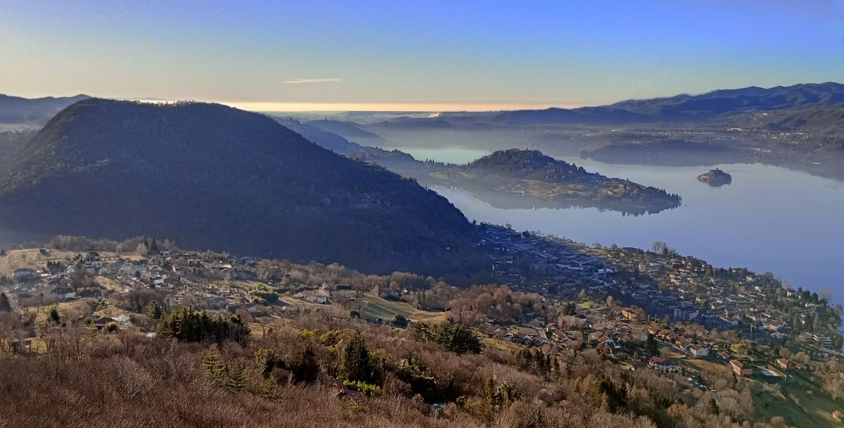 The Sacro Monte above Orta San Giulio