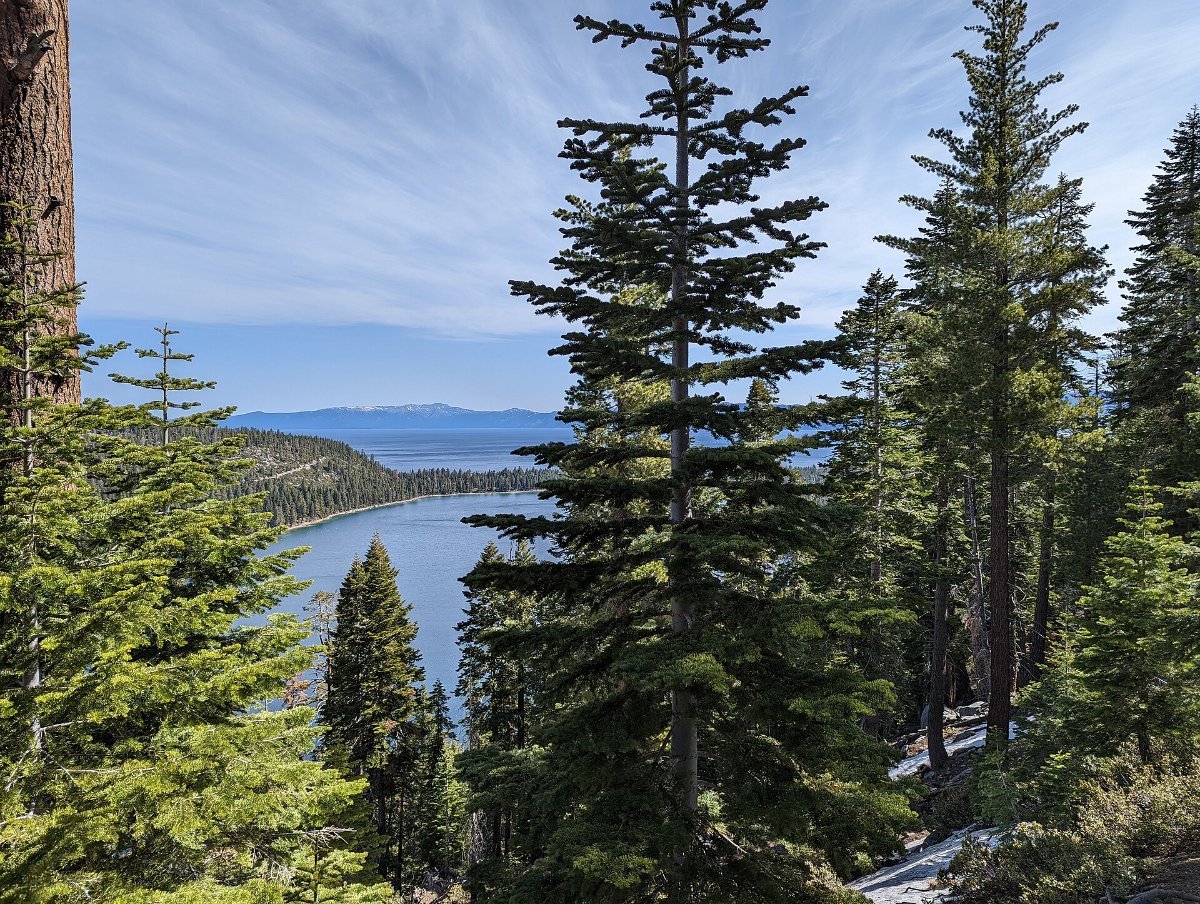 Emerald Bay on the south west shore