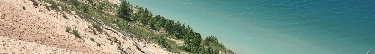 Sleeping Bear Dunes on Lake Michigan