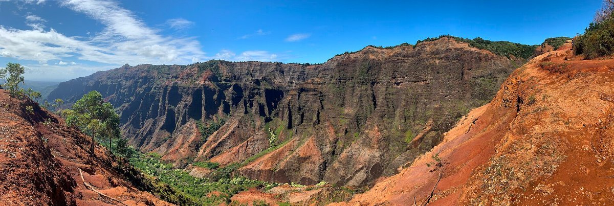 Waimea Canyon on Kauai, the Grand Canyon of the Pacific