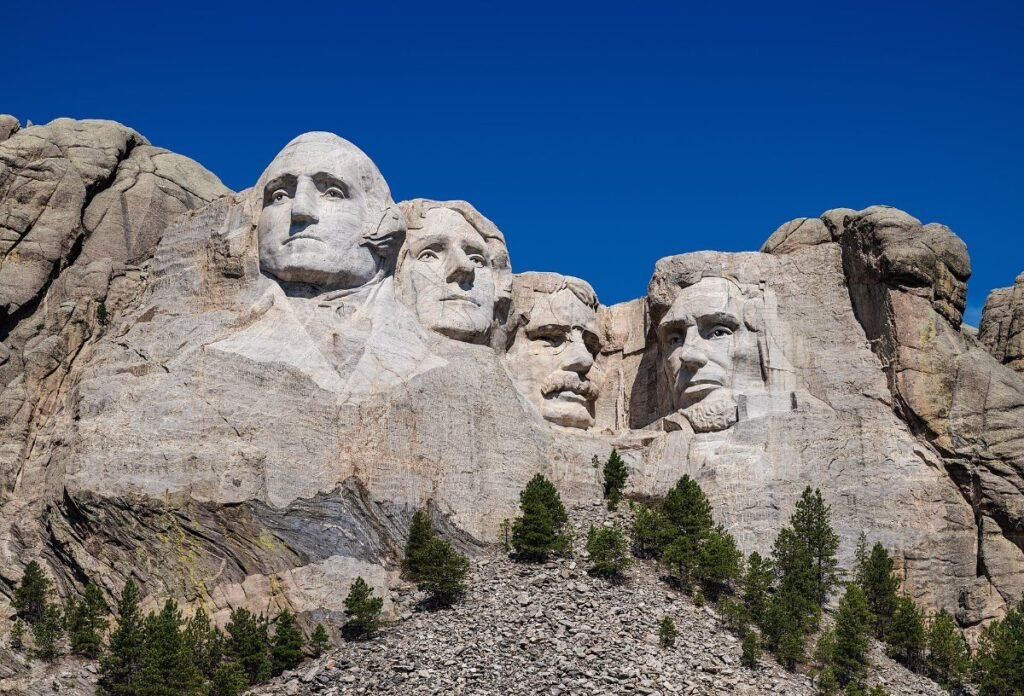 Mount Rushmore National Memorial in South Dakota