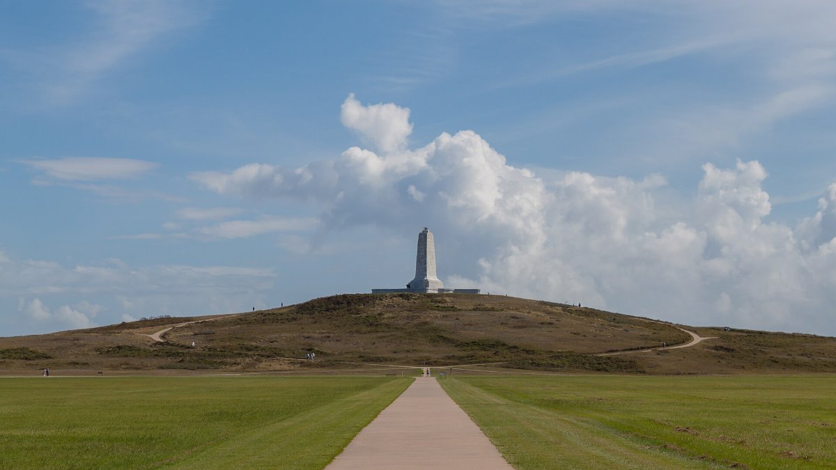 The Wright Brothers National Memorial at Kill Devil Hills