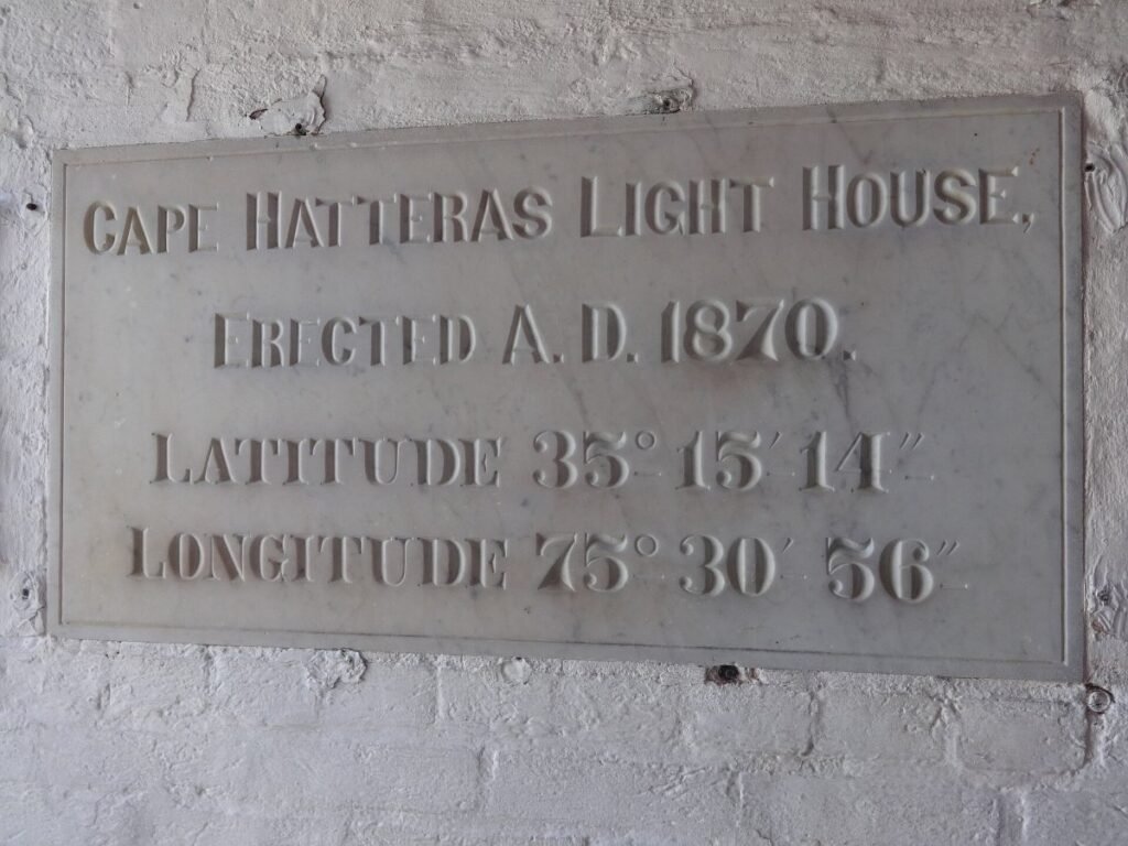 The Cape Hatteras Lighthouse on the Outer Banks