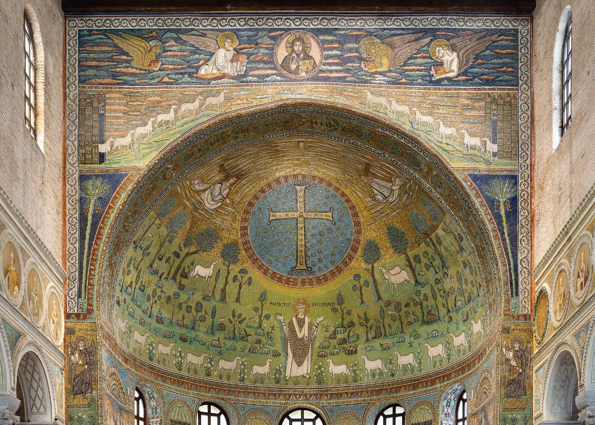 The Basilica of Sant'Apollinare in Classe near Ravenna