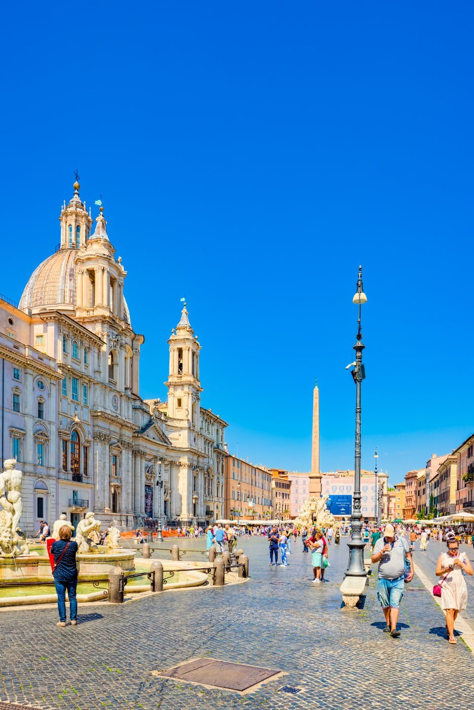 Piazza Navona in the centre of Rome