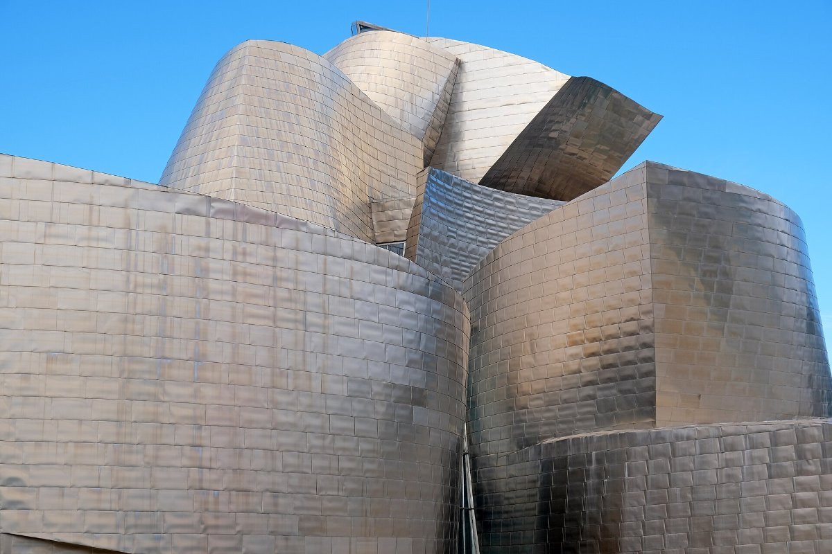 The Guggenheim Museum in Bilbao, Spain