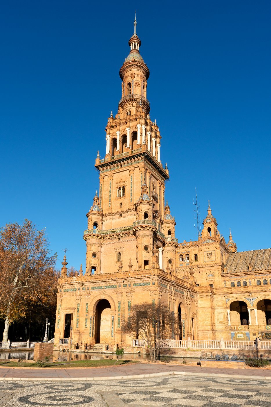 The Plaza de Espana in Seville