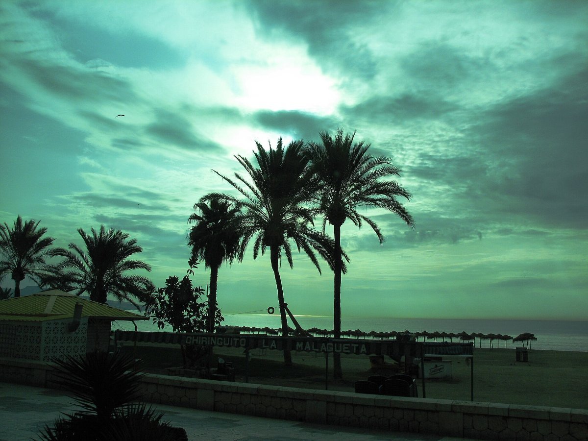 Playa de la Malagueta, Malaga's city beach