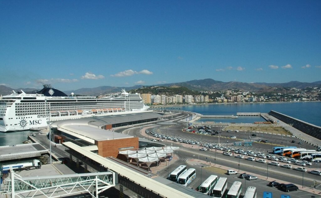 Malaga and its port on the Costa del Sol