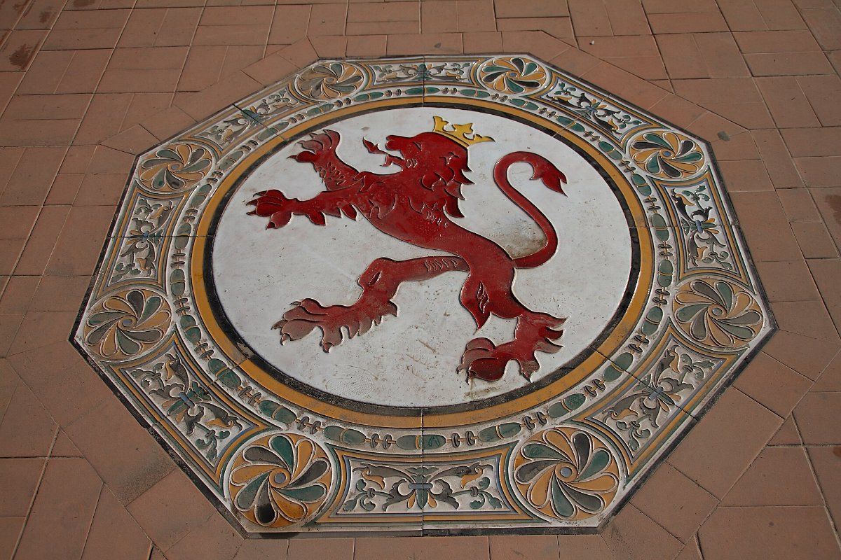 Plaza de Espana in Seville, southern Spain