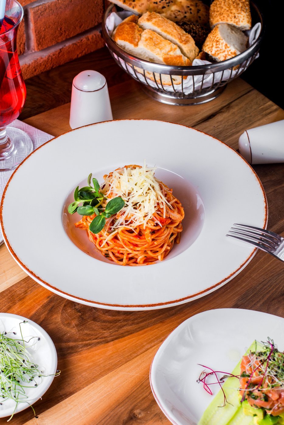 Pasta with a proper meat ragu, the dish Bologna is named for