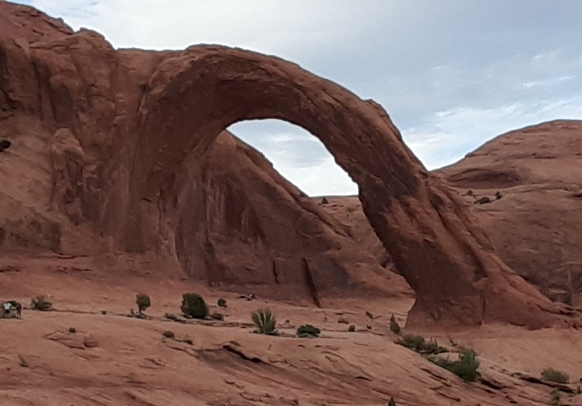 Corona Arch, on public land outside the national park